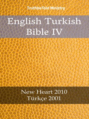 cover image of English Turkish Bible IV